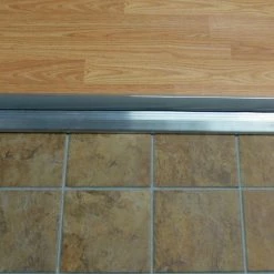 M-D Building Products 3-3/4 in. x 1-1/8 in. x 72 in. Silver Aluminum and Vinyl Heavy-Duty High-Profile Threshold -Deals Hillman Store aluminum m d building products thresholds 08078 44 1000