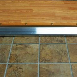 M-D Building Products 4-9/16 in. x 1-3/8 in. x 36 in. Silver Adjustable Aluminum Thermal Break Threshold -Deals Hillman Store aluminum m d building products thresholds 43822 fa 1000