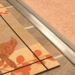 M-D Building Products Deluxe 3-1/2 in. x 72 in. Aluminum Low Bumper Threshold -Deals Hillman Store aluminum m d building products thresholds 99010072000 1f 1000