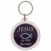 Hillman Jesus is My Driver Acrylic Key Chain (3-Pack) 2 Hillman Jesus is My Driver Acrylic Key Chain (3-Pack) -Deals Hillman Store black hillman key accessories 701313 64 1000