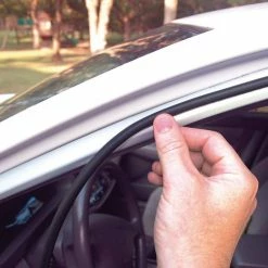 M-D Building Products 5/16 in. x 17 ft. All Climate Auto and Marine D-Profile Weatherstrip -Deals Hillman Store black m d building products foam tapes 01025 44 1000