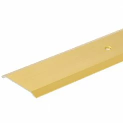 M-D Building Products 1-3/4 in. x 1/8 in. x 36 in. Gold Aluminum Flat Profile Threshold for Interior Doorways -Deals Hillman Store brite gold m d building products thresholds 09563 a0 1000