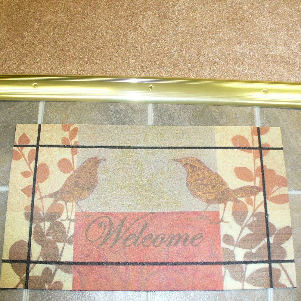 M-D Building Products Low Dome Top 3-1/2 in. x 72 in. Gold Aluminum Saddle Threshold 6 M-D Building Products Low Dome Top 3-1/2 in. x 72 in. Gold Aluminum Saddle Threshold - Image 4