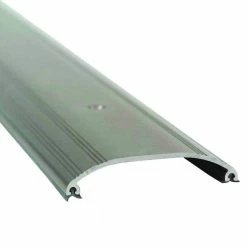 M-D Building Products Low Dome Top 3-1/2 in. x 84 in. Satin Nickel Aluminum Threshold