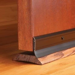 M-D Building Products 36 in. Bronze Aluminum and Vinyl Heavy-duty Screw-on Door Sweep -Deals Hillman Store bronze m d building products door sweeps 05652 66 1000