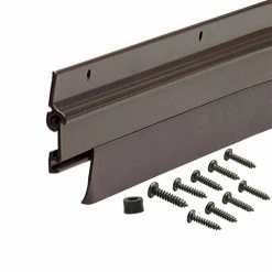 M-D Building Products Flex-O-Matic 36 in. Bronze Weatherstrip Door Sweep