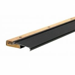 M-D Building Products 5-5/8 in. x 1-1/8 in. x 36 in. Bronze Adjustable Aluminum and Hardwood Threshold