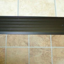 M-D Building Products Fluted Saddle 6 in. x 20 in. Bronze Aluminum Commercial Threshold -Deals Hillman Store bronze m d building products thresholds 99081020000 44 1000