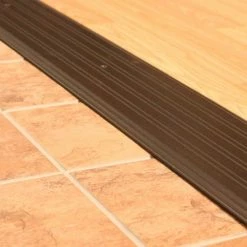 M-D Building Products Fluted Saddle 6 in. x 20 in. Bronze Aluminum Commercial Threshold -Deals Hillman Store bronze m d building products thresholds 99081020000 fa 1000