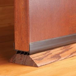 M-D Building Products 36 in. Brown Vinyl U-Shape Screw-on Under Door Seal -Deals Hillman Store brown m d building products door bottoms 05991 1d 1000