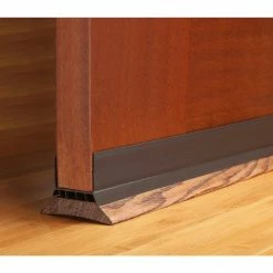 M-D Building Products 36 in. Brown Vinyl U-Shape Deny Slide-On Under Door Seal -Deals Hillman Store brown m d building products door bottoms 40718 4f 1000
