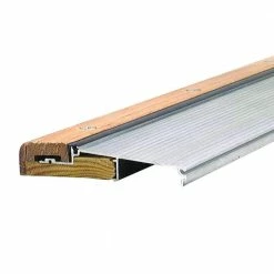 M-D Building Products Adjustable 5-5/8 in. x 72 in. Aluminum and Hardwood Sills - Inswing Threshold