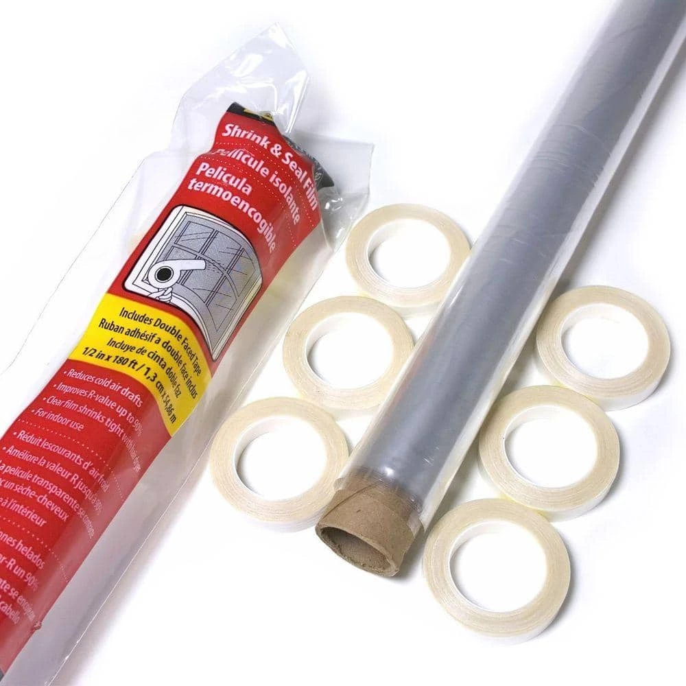M-D Building Products 84 in. x 25 ft. Shrink and Seal Window-Bulk Roll with Tape 6 M-D Building Products 84 in. x 25 ft. Shrink and Seal Window-Bulk Roll with Tape - Image 4