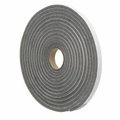 M-D Building Products 1/4 in. H x 1/2 in. W x 17 ft. L in Gray Low Density Foam Weatherstrip Tape -Deals Hillman Store gray m d building products foam tapes 02071 4f 1000