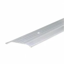 M-D Building Products 3-7/8 in. x 1/2 in. x 36 in. Silver Aluminum Commercial Flat-Profile Threshold