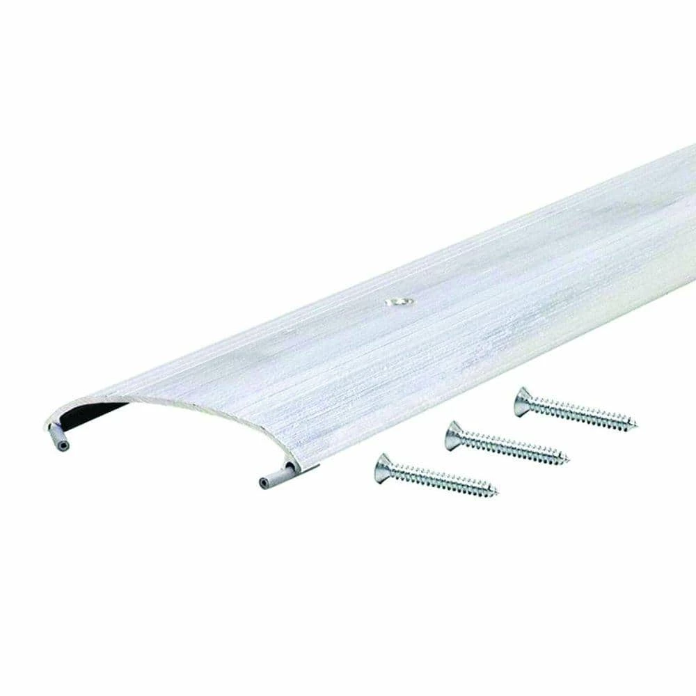 M-D Building Products Low Dome Top 3.5 in. x 29.5 in. Aluminum Saddle Threshold 3 M-D Building Products Low Dome Top 3.5 in. x 29.5 in. Aluminum Saddle Threshold