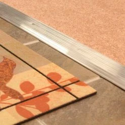 M-D Building Products Heavy Duty Fluted Top 4 in. x 33 in. Aluminum Commercial Threshold -Deals Hillman Store gray m d building products thresholds 99031033000 44 1000