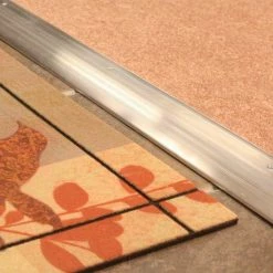 M-D Building Products High Dome Top 4 in. x 29-1/2 in. Aluminum Threshold -Deals Hillman Store gray m d building products thresholds 99103029500 1f 1000