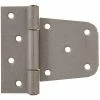 Hillman 3-1/2 in. Heavy Duty T-Hinge in Galvanized for 2 x 4 or 4 x 4 Post Applications (5-Pack)