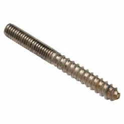 Hillman 3/8 in.-16 x 4 in. Hanger Bolt (6-Pack)