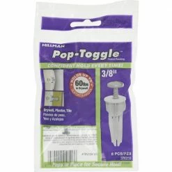 Hillman 5/8 in. Pop Toggles with Screws (6-Pack) -Deals Hillman Store hillman hollow wall anchors 376256 44 1000