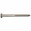 Hillman 3/8 in x 4 in.External Hex Hex-Head Lag Screws (3-Pack)