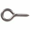 Hillman 3-3/4 in. Stainless Steel Lag Thread Screw Eye (5-Pack) -Deals Hillman Store hillman screw eyes 4281 64 1000