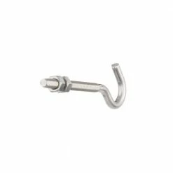 Hillman 5/16 in. x 18 in. x 5 in. Stainless Steel Clothesline Hook Bolt with 2 Hex Nuts (5-Pack) -Deals Hillman Store hillman screw eyes 852441 e1 1000