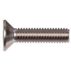 Hillman M6-1.00 x 20 mm Internal Hex Flat-Head Cap Screws (10-Pack)