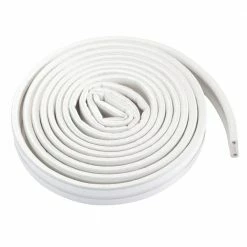 M-D Building Products Premium 3/8 in. x 17 ft. White Weatherstrip for Small Gaps (10-Year) -Deals Hillman Store m d building products garage door hardware 02576 44 1000