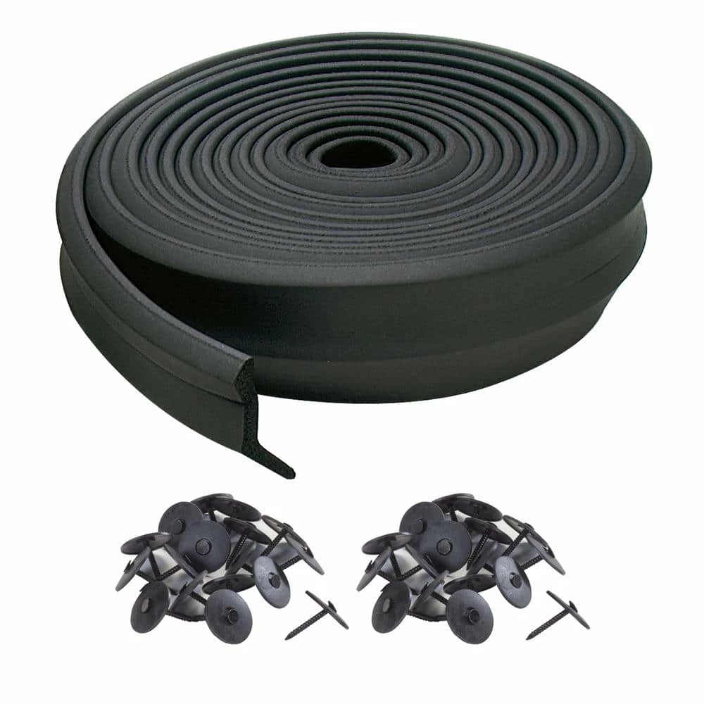 M-D Building Products 2 in. x 16 ft. Rubber Replacement for Garage Door Bottom 3 M-D Building Products 2 in. x 16 ft. Rubber Replacement for Garage Door Bottom