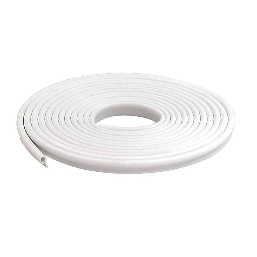 M-D Building Products 1/2 in. x 17 ft. White Vinyl Gasket Weatherstrip 6 M-D Building Products 1/2 in. x 17 ft. White Vinyl Gasket Weatherstrip - Image 4