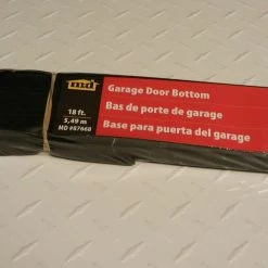 M-D Building Products 1-5/8 in. x 18 ft. Aluminum and Vinyl Garage Door Bottom -Deals Hillman Store m d building products garage door hardware 87668 1f 1000
