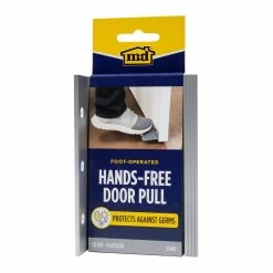 M-D Building Products Foot Operated Hands Free Door Pull -Deals Hillman Store m d building products hands free door openers 55401 76 1000