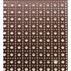 M-D Building Products 3 ft. x 3 ft. Aluminum Venetian Bronze Lincane Sheet