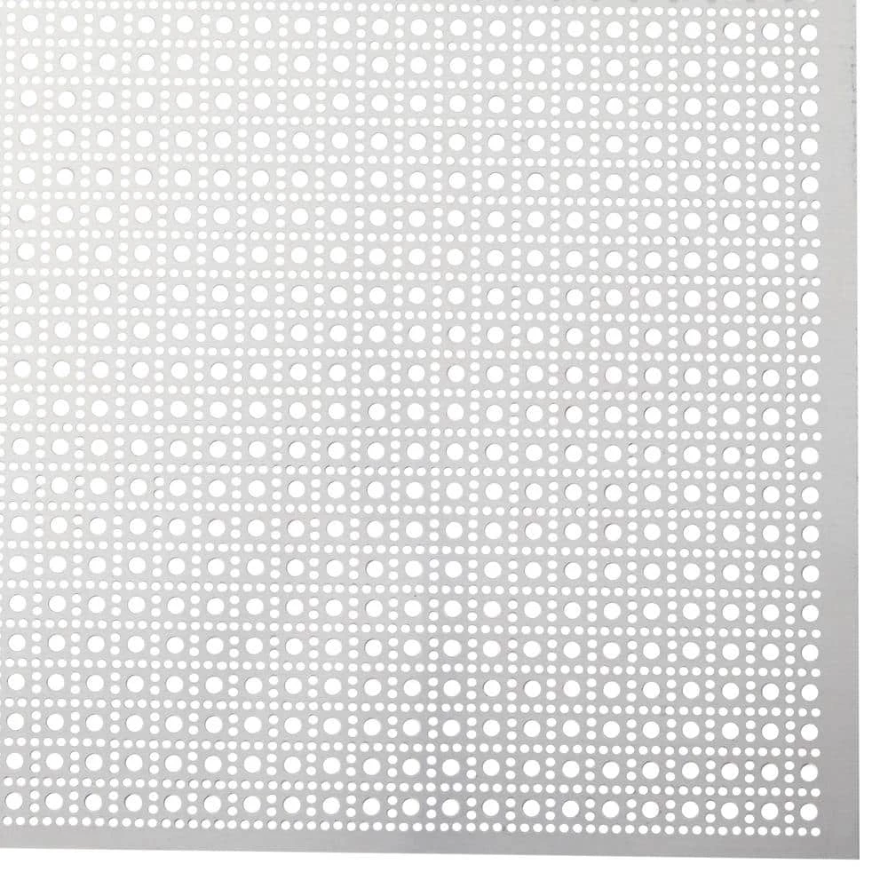 M-D Building Products 36 in. x 36 in. Lincane Aluminum Sheet in Silver 5 M-D Building Products 36 in. x 36 in. Lincane Aluminum Sheet in Silver - Image 3
