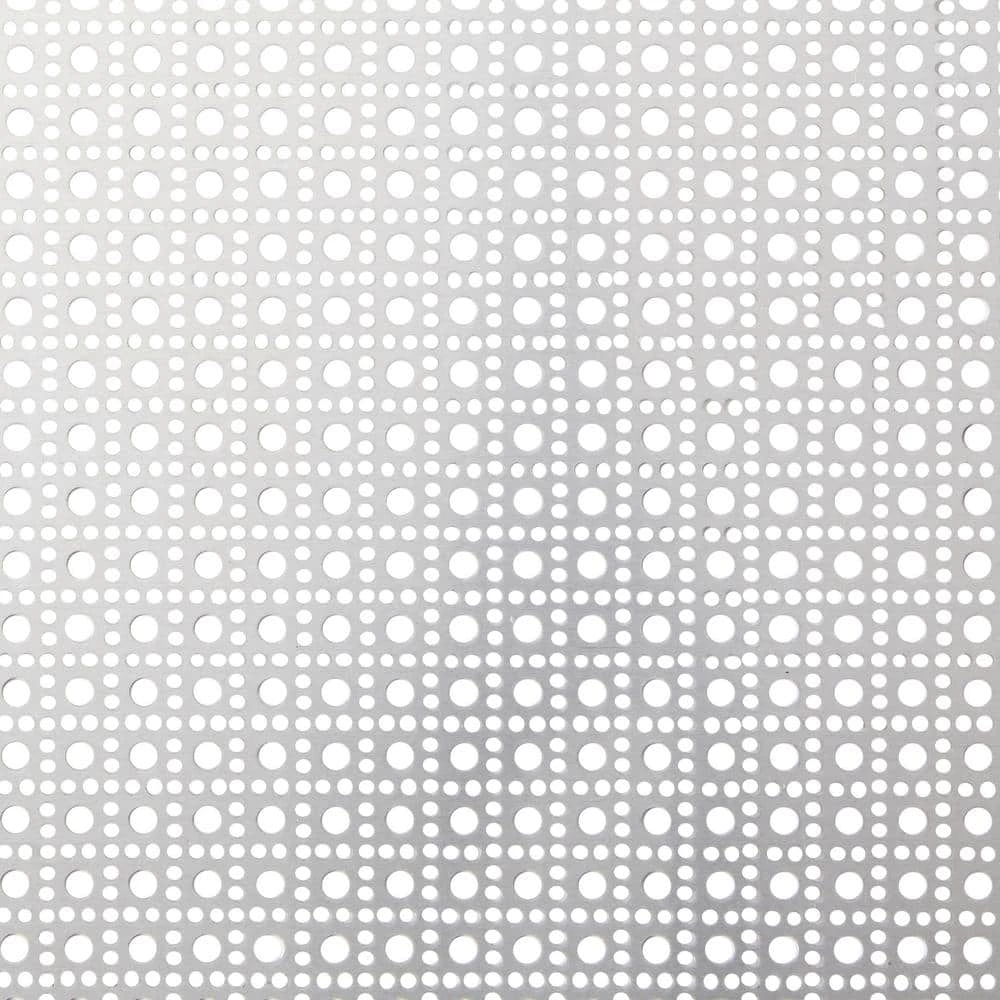 M-D Building Products 36 in. x 36 in. Lincane Aluminum Sheet in Silver 4 M-D Building Products 36 in. x 36 in. Lincane Aluminum Sheet in Silver - Image 2