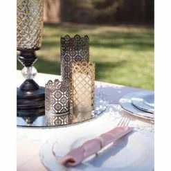 M-D Building Products 36 in. x 36 in. Cloverleaf Aluminum Sheet in Brass -Deals Hillman Store m d building products sheet metal 57240 e1 1000