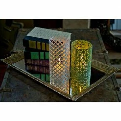 M-D Building Products 36 in. x 36 in. Cloverleaf Aluminum Sheet in Brass -Deals Hillman Store m d building products sheet metal 57240 fa 1000