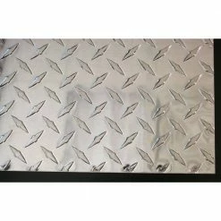 M-D Building Products 36 in. x 36 in. x 0.025 in. Diamond Tread Aluminum Sheet in Silver -Deals Hillman Store m d building products sheet metal 57307 1f 1000