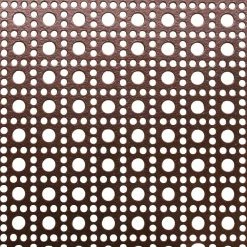 M-D Building Products 1 ft. x 2 ft. Aluminum Venetian Bronze Lincane Sheet