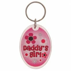 Hillman Daddy's Girl Acrylic Key Chain (3-Pack)