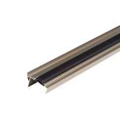 M-D Building Products 36 in. Satin Nickel U-Shaped Door Bottom with Drip Cap