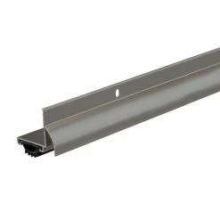 M-D Building Products 36 in. Satin Nickel Aluminum L-Shape Screw-on Under Door Seal