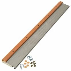 M-D Building Products 4-9/16 in. x 1-1/8 in. x 36 in. Satin Nickel Adjustable Aluminum Thermal Break Threshold 5 M-D Building Products 4-9/16 in. x 1-1/8 in. x 36 in. Satin Nickel Adjustable Aluminum Thermal Break Threshold -Deals Hillman Store satin nickel m d building products thresholds 49008 e1 1000