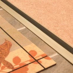 M-D Building Products Deluxe Low 3-3/4 in. x 42 in. Satin Nickel Aluminum Threshold with Vinyl Seal -Deals Hillman Store satin nickel m d building products thresholds 99050042000 1f 1000