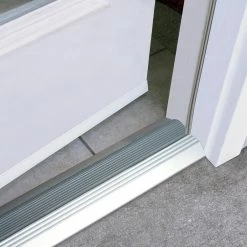 M-D Building Products 3-3/4 in. x 3/4 in. x 36 in. Silver Aluminum and Vinyl Heavy-Duty Low-Profile Threshold -Deals Hillman Store silver m d building products thresholds 08102 1d 1000