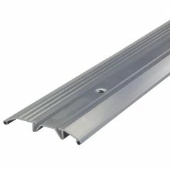 M-D Building Products 3-3/4 in. x 3/4 in. x 36 in. Silver Aluminum and Vinyl Heavy-Duty Low-Profile Threshold -Deals Hillman Store silver m d building products thresholds 08102 4f 1000