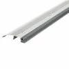 M-D Building Products 3-1/2 in. x 3/4 in. x 36 in. Silver Aluminum and Vinyl Low-Profile Outswing Door Threshold -Deals Hillman Store silver m d building products thresholds 08599 64 1000