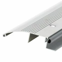 M-D Building Products 3-1/2 in. x 3/4 in. x 36 in. Silver Aluminum and Vinyl Low-Profile Outswing Door Threshold -Deals Hillman Store silver m d building products thresholds 08599 c3 1000